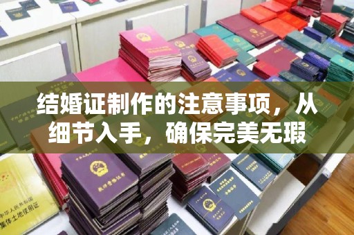 木兰结婚证制作的注意事项，从细节入手，确保完美无瑕