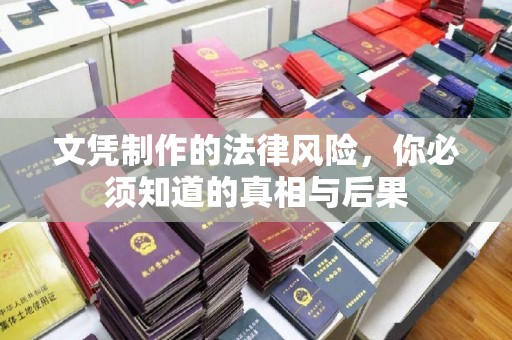 木兰文凭制作的法律风险，你必须知道的真相与后果