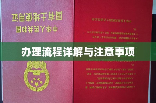 木兰办理流程详解与注意事项